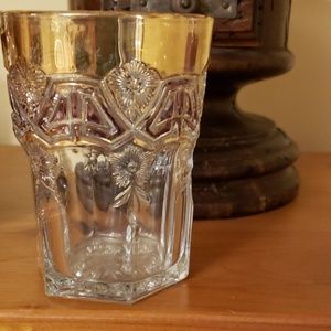 Gold plated water glasses